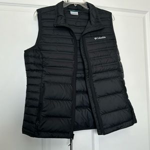 Black Columbia Vest Size Large
